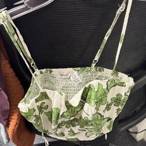 Midnight sky crop tank S // 110514